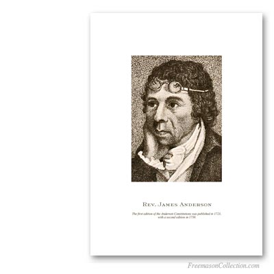 James Anderson, the writer of the Constitutions