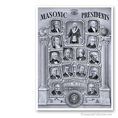 American Presidents freemasons