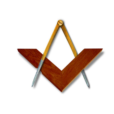 Masonic Escuadra y Compás para el Altar