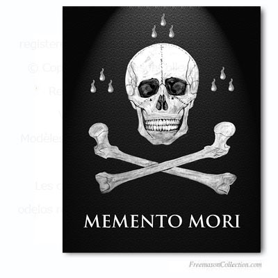 Cuadros de Logia MEMENTO MORI - RER - Régimen Escocés Rectificado -