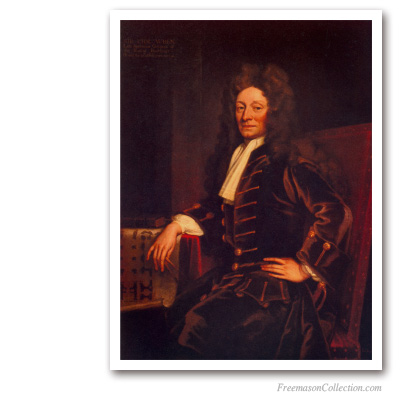 Sir Christopher Wren. Pinturas Masónicas