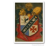 Knight Kadosh Symbolic Coat of Arms (2). Masonería