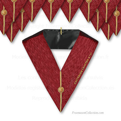 Arco Real 12 Collarines de Oficiales - Arreos y regalia del Arco Real