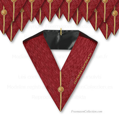 Arco Real 15 Collarines de Oficiales- Arreos y regalia del Arco Real