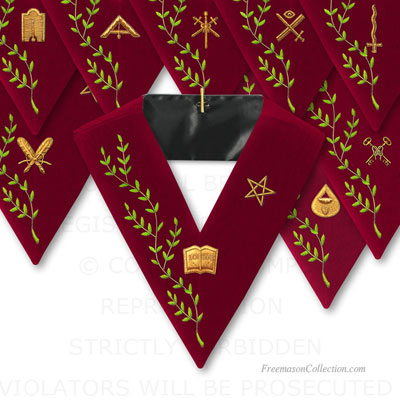 'Collarines Oficiales 14° Grado- Arreos y Regalia del Rito Escoc&eacute;s Antiguo y Aceptado -REAA-