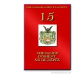 15° Chevalier d'Orient ou de l'Epée. Rito Escoc&eacute;s Antiguo y Aceptado. Franc-maçonnerie