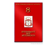 8° Intendant des Bâtiments. Rito Escoc&eacute;s Antiguo y Aceptado. Franc-maçonnerie