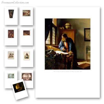  Arte Mas&oacute;nico. Serie 2. Tarjetas Postales Mas&oacute;nicas.