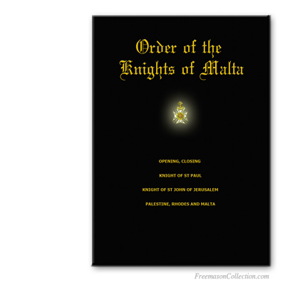 Order of Knights of Malta. Ritual Mas&oacute;nico.