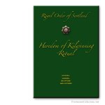  Heredom Of Kilwinning .  Royal Order Of Scotland . Ritual Mas&oacute;nico