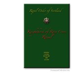 Knighthood Of Rosy Cross Ritual.  Royal Order Of Scotland . Ritual Mas&oacute;nico